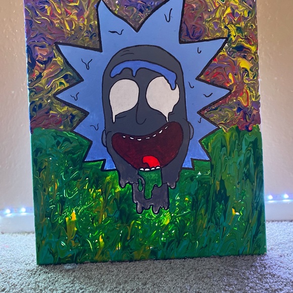 Rick trippy handmade painting - Picture 5 of 6